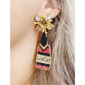 Whisky Boozy Earrings